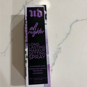 Urban Decay All Nighter Makeup Setting Spray - NWT unopened